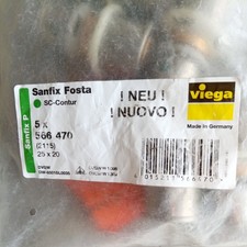 Viega Sanfix Fosta 5x Reduzierung  25/20 Pressfittinge  NEU