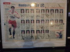 HSV Hamburger SV Autogramme 1998