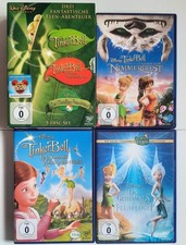 6x Disney Tinkerbell DVD Animation Fantasy Filme Box Set Kinder Märchen