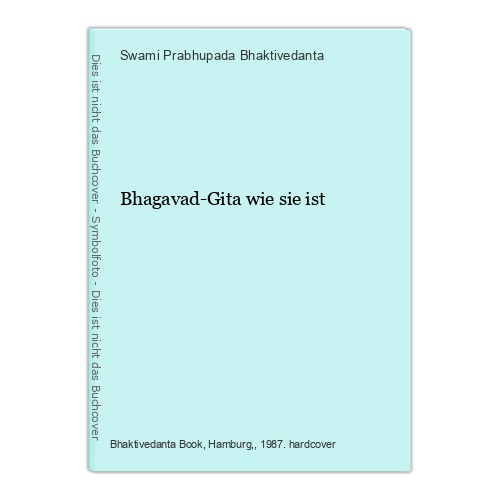 Bhagavad gita wie - sie, ist