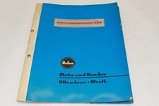 Betriebsanleitung - Profilschere Blechschere Stabschere - MUBEA - Junior BF 10