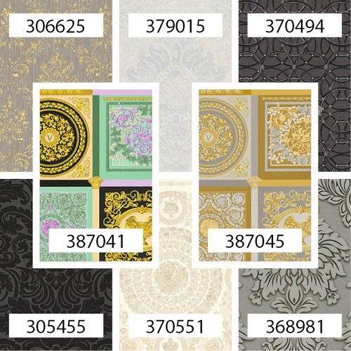Tapete mit ornamenten - tapete,