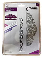 Papierstanze  * Royalspiegelbordüre 2er Set von Gemini, QVC