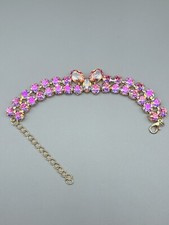 Elegantes Schmetterling Armband mit Swarovski® Kristall Geschenk Neu