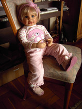Künstlerpuppe von gerlinde - künstlerpuppe,