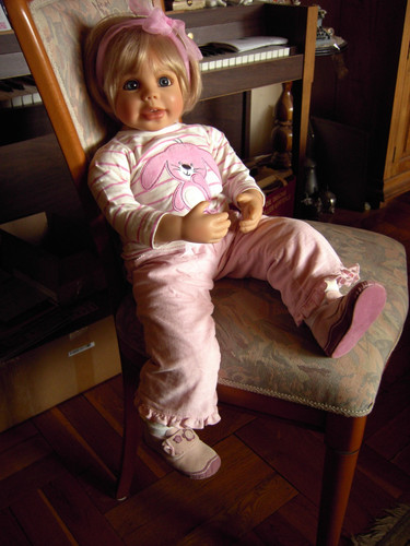 Künstlerpuppe von gerlinde - künstlerpuppe,