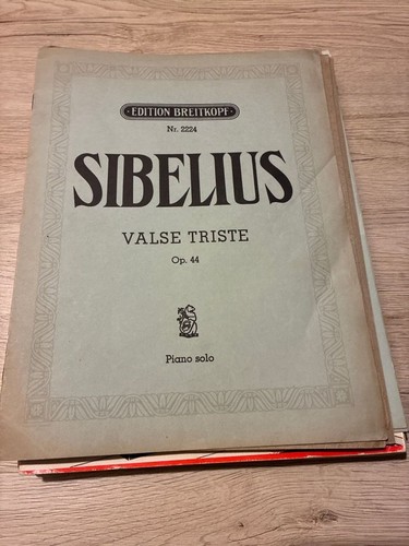 Sibelius valse triste 44 - valse,