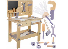 Kruzzel Kinder Holz Werkbank