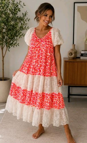 Neu boho ibiza leo maxikleid - neu,