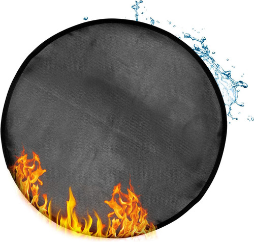 Rund feuerfeste matte - feuerfeste, 50cm