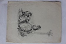 Original Bleistiftzeichnung