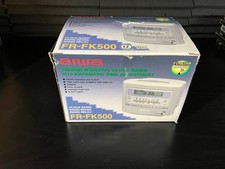 AIWA FR-FK500 Radiowecker Uhrenradio Digital Funkuhr Neu & unbenutzt 