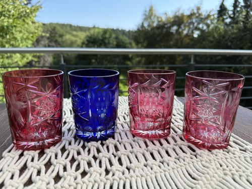Whisky becher bleikristall - 4,
