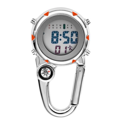 Digital taschenuhr karabiner - taschenuhr,