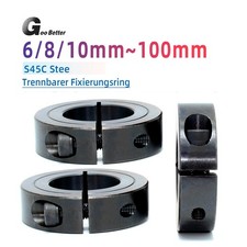 Klemmringe Stellringe geteilt