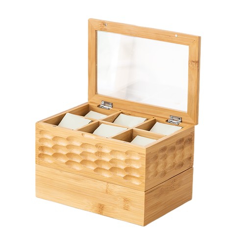 Teebox aus holz mit - teebox,