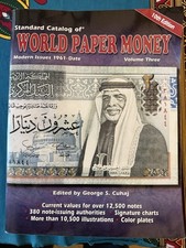 Standard catalog World Paper Money 10th Edition