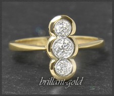 Diamant ring mit - diamant, 585