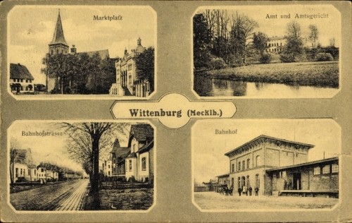 Wittenburg mecklenburg - ak, in