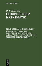 Handbuch Derjenigen Theile Der