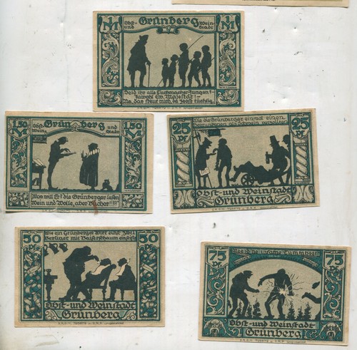 Notgeld grünberg schlesien - notgeld:grünberg,