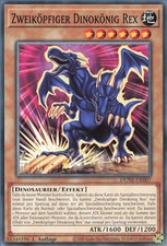 Yu-gi-oh! Karte - Zweiköpfiger Dinokönig Rex DUNE-DE007 - Commen - Deutsch
