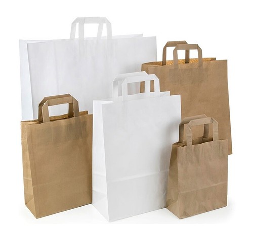 Kraftpapier papiertüten mit - kraftpapier-papiertüten,