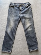 TRUE STYLE MUSTANG Tramper Herren Jeans / Hose / Gr. 40/34 / blau / 100% BW