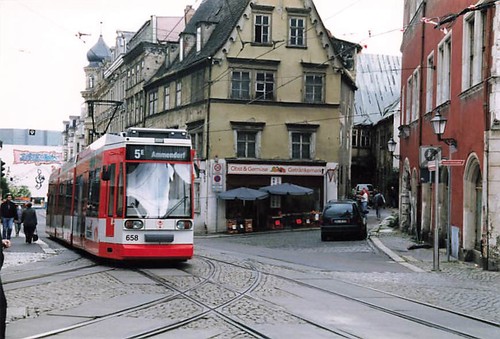 Foto tram halle saale - tram, halle/saale