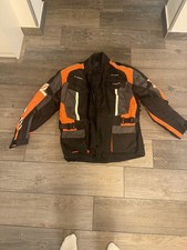 Motorrad Jacke Roleff, NeonOrange, Dreiteilig, Größe L