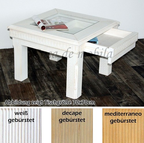 Couchtisch mit schublade - couchtisch,