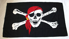 Piratenflagge 150x90cm Hiss - Flagge Totenkopf Pirat