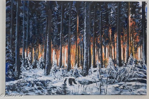 Acrylbild.Handgemalt