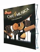 Spennare Popup Textile - Stoff Faltdisplay - mit & ohne Druck hochw. Markenware