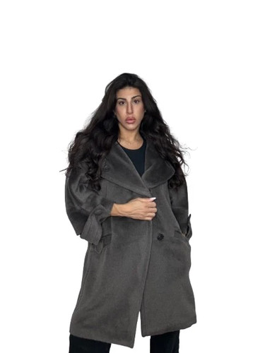 Iceberg mantel taupe grau aus - iceberg,