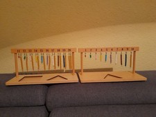 Farbige Perlentreppen