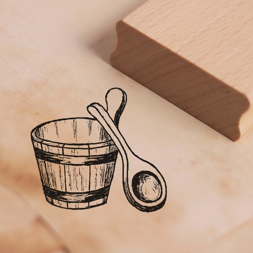 Stempel sauna bottich - stempel,
