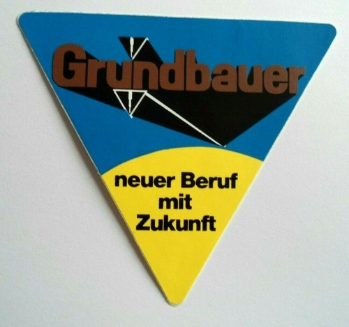 Werbe aufkleber grundbauer - werbe-aufkleber,