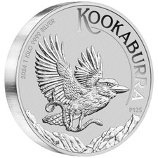 Silbermünze 1kg Kookaburra