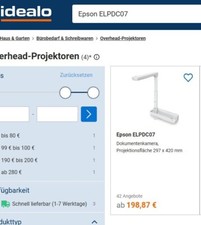 NEU Epson ELPDC07 FHD mobile