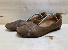 THINK DAMENSCHUHE COMFORT SLIPPER SLIP-ON BALLERINAS Gr: 40 UK:6,5 BRAUN