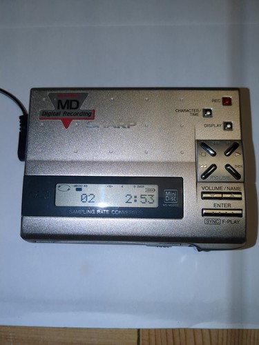 Sharp minidisc recorder - sharp,