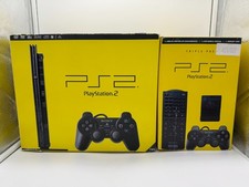 Sony PlayStation 2 Slim PS2 Konsole Schwarz (SCPH-75004CB) Originalverpackung