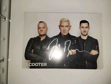 Scooter autogramm signiert p - autogramm,