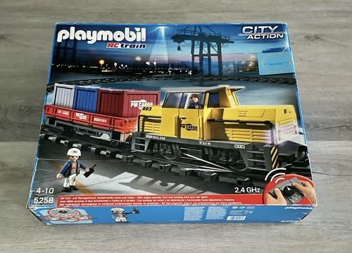 Playmobil train city - train, action