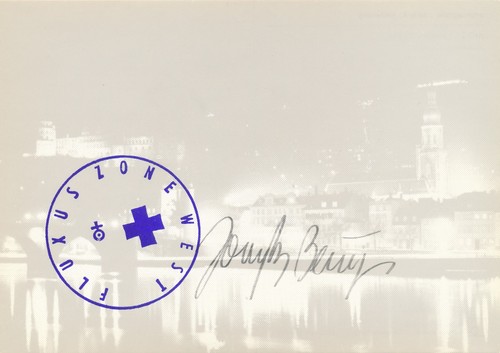 Joseph beuys handsigniert - joseph,