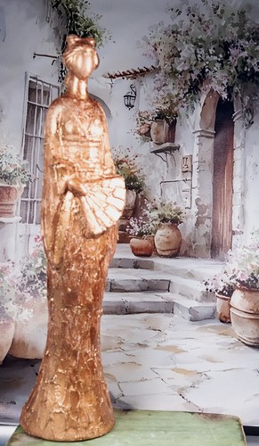 Geisha bronzefarben - geisha,,
