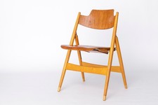 1 of 10 Egon Eiermann SE18 Folding Chair, 1950s Wilde + Spieth, Vintage