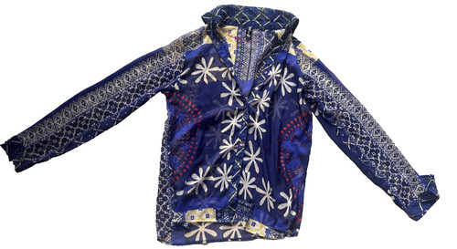 Desigual bluse s blau - s,