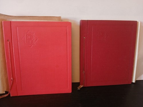 Briefmarkenalbum leer ohne - 2, x